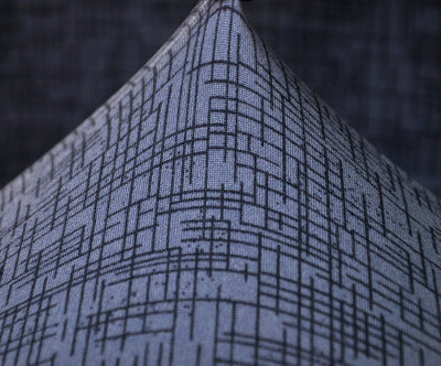 Blågrå Stolsöverdrag