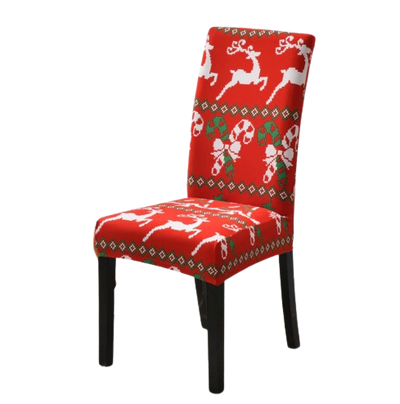 Christmas Candy Cane Stolsöverdrag