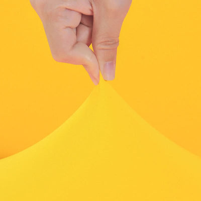 Stort Gult Stolsöverdrag