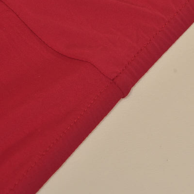 Vinröd Stor Stolsöverdrag