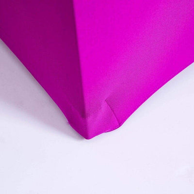 Magenta Blomma Bröllopsstolsöverdrag