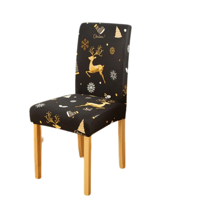 Merry Christmas Black Stolöverdrag