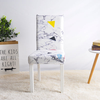 Modern Stolsöverdrag I Marmor