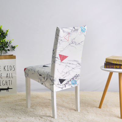 Modern Stolsöverdrag I Marmor