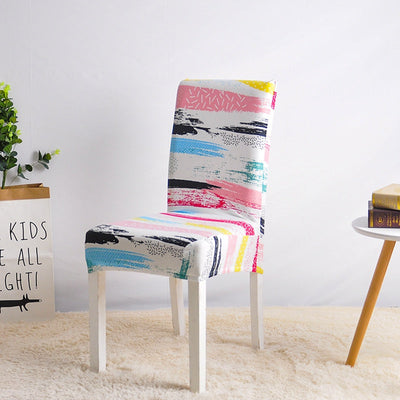 Modern Stolsöverdrag (Flerfärgad)