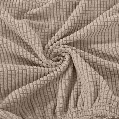 Skandinaviskt Stolsöverdrag Molde Brun-Beige