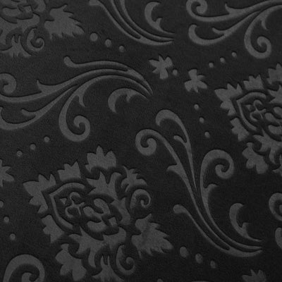 Svart Lys Velvet Stolsöverdrag