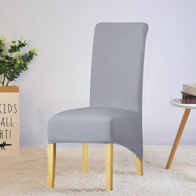 Ljusgrå Xl Stolsöverdrag