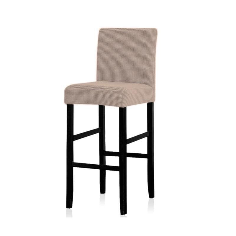 Ljusbrun Barstolsöverdrag