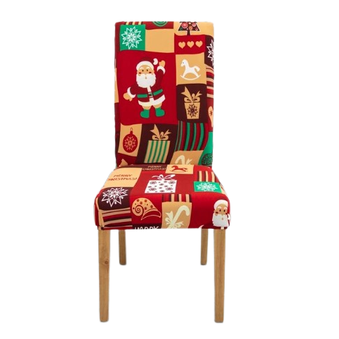 Juldekorativa Stolsöverdrag