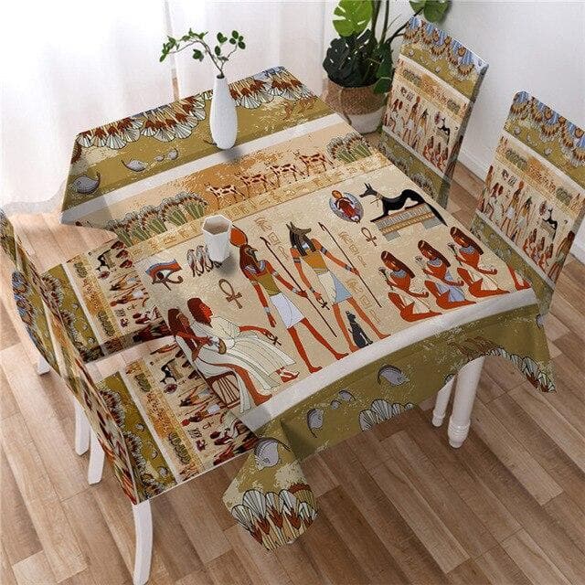 Egyptisk Stolsöverdrag