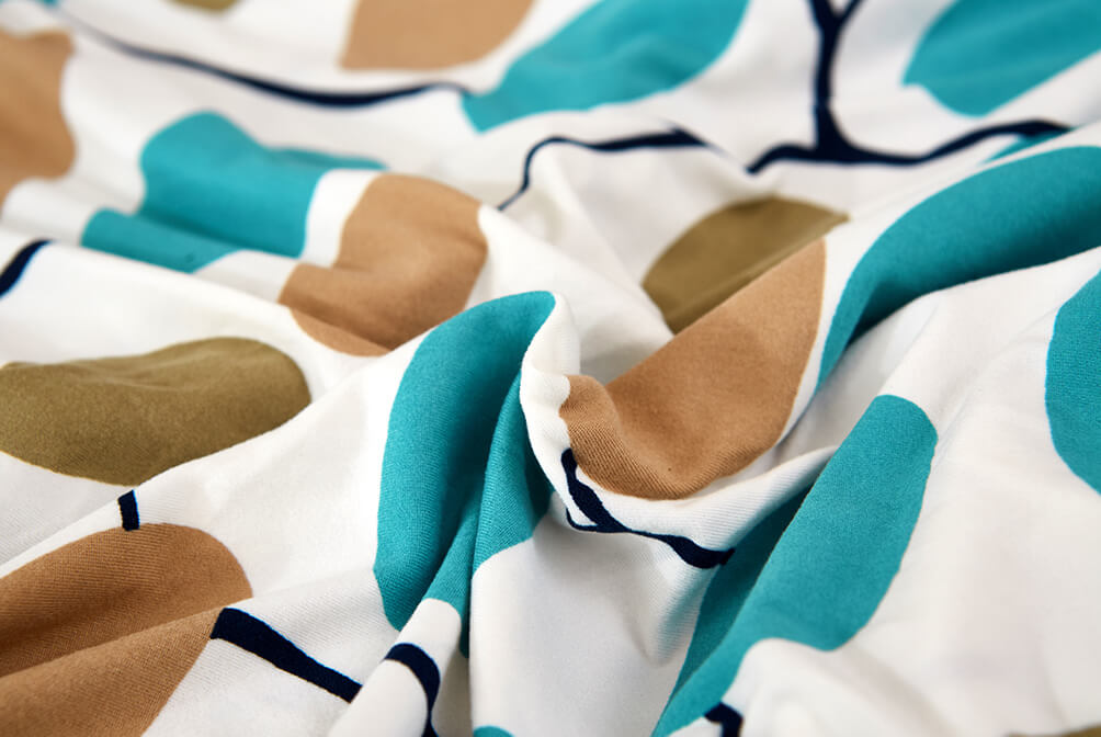 Blommigt Stolsöverdrag (Blå)