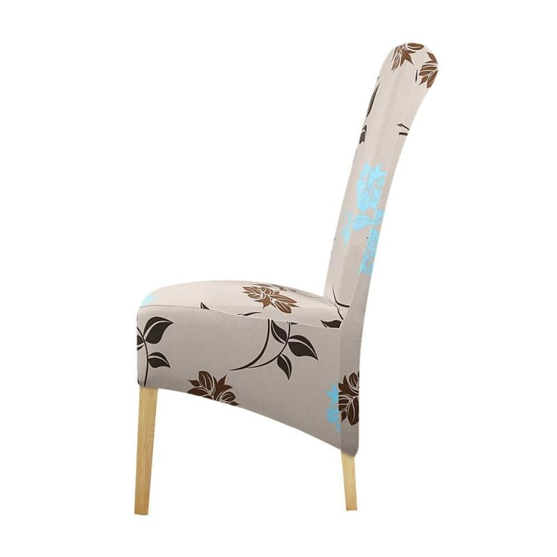 Stort Ljusbrunt Blad Stolsöverdrag