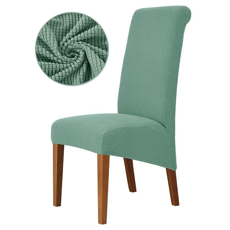 Stora Stolsöverdrag Cyan