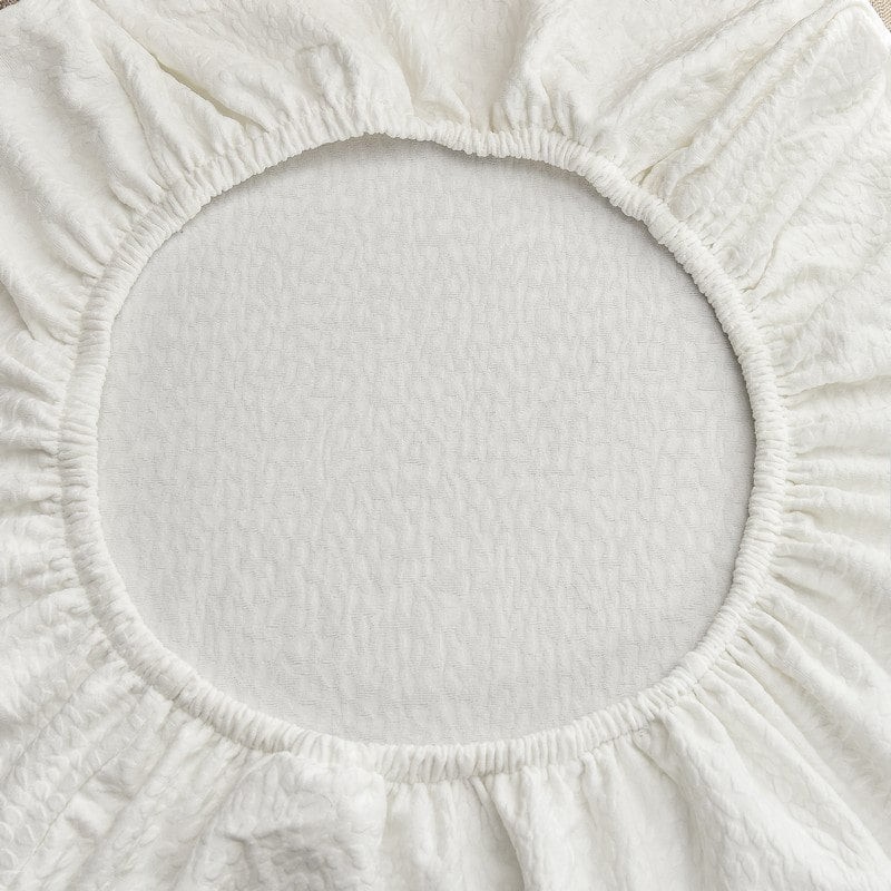 Vit Vattentät Stolsöverdrag