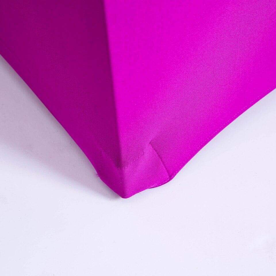 Magenta Blomma Bröllopsstolsöverdrag