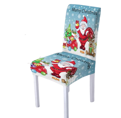 God Jul Stolsöverdrag Himmelsblå