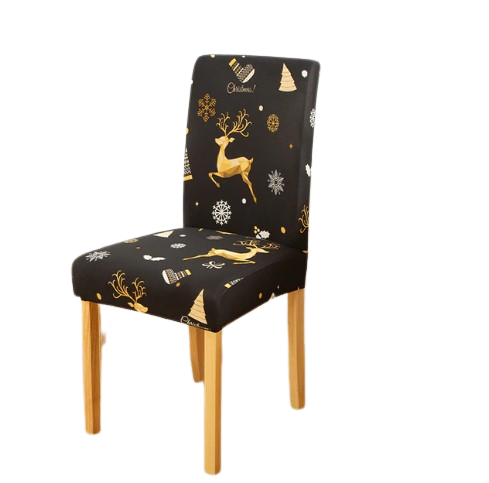 Merry Christmas Black Stolöverdrag