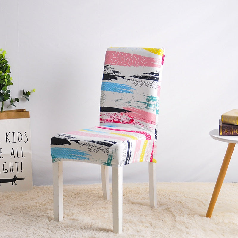 Modern Stolsöverdrag (Flerfärgad)