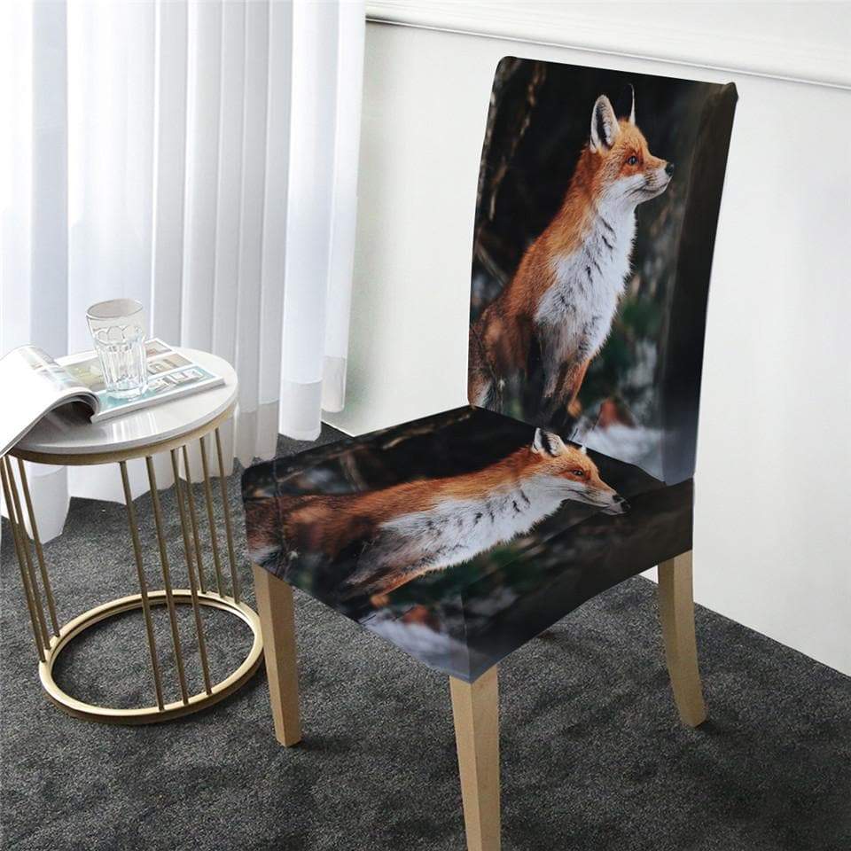 Happy Fox Stolsöverdrag