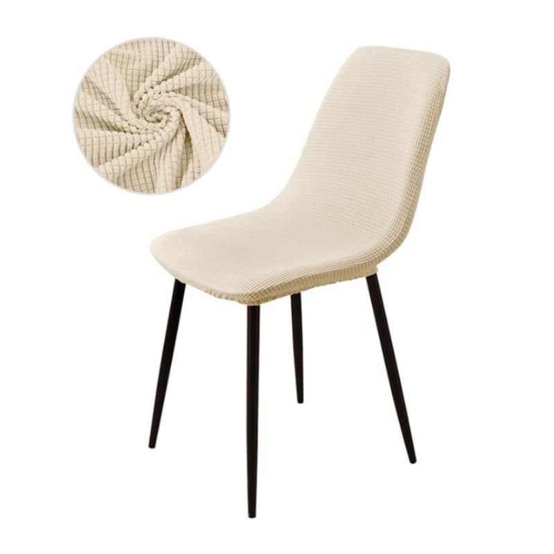 Champagne Vit Skandinaviskt Stolsöverdrag