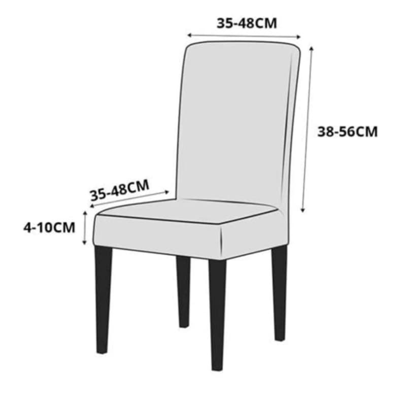 Stolsöverdrag I Konstläder Burgundy