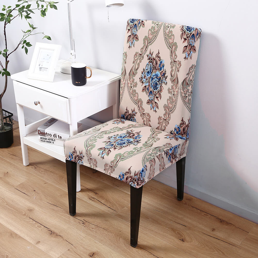 Vintage Beige Stolsöverdrag