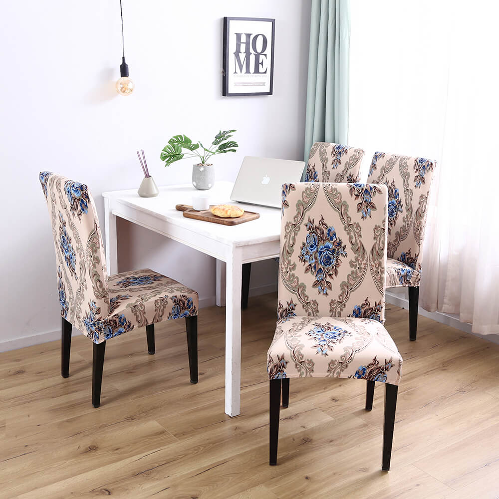 Vintage Beige Stolsöverdrag