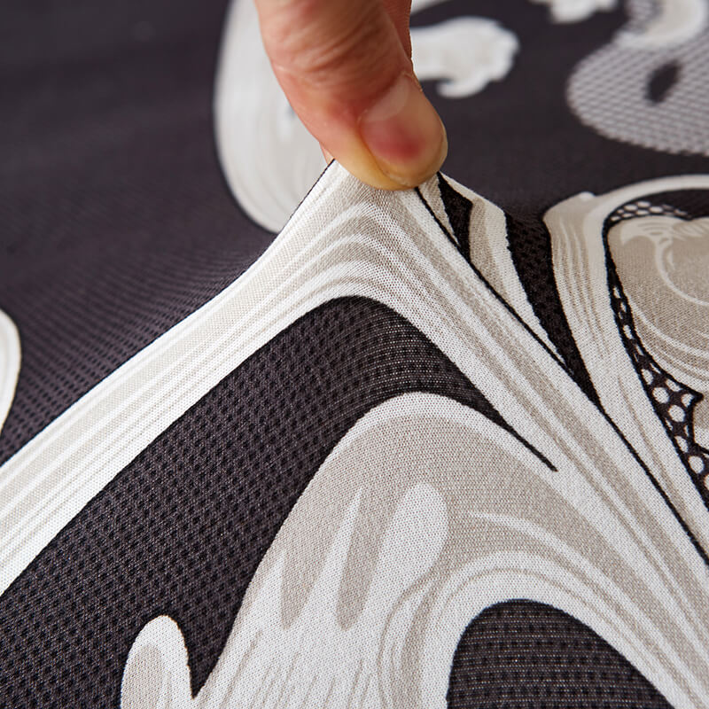 Vintage Svart Stolsöverdrag