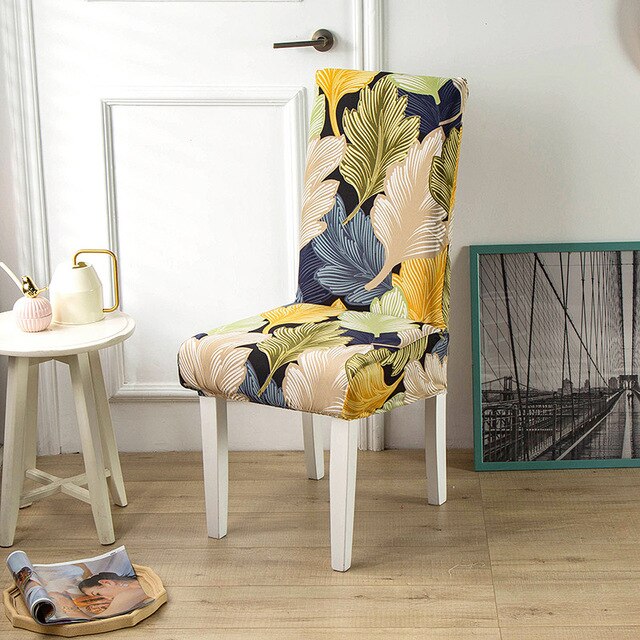 Green Leaf Stolsöverdrag