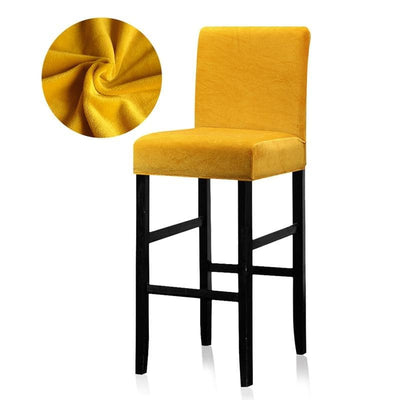 Ochre Velvet Bar Pall Cover