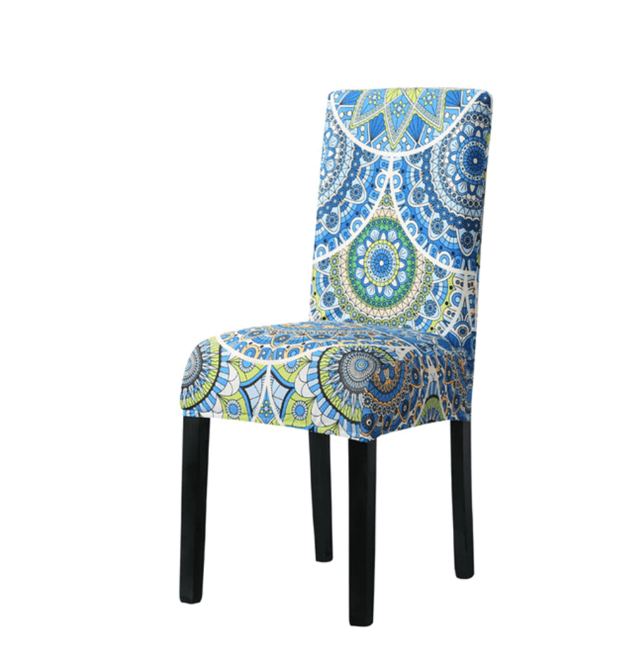 Blå Designerstolsöverdrag