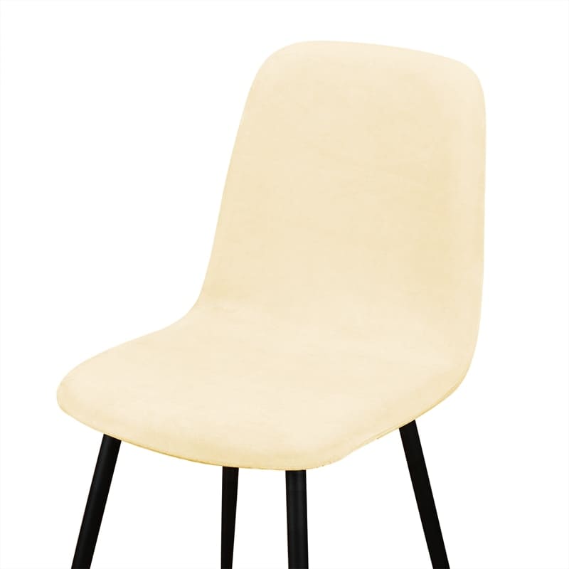 Cream Velvet Stolsöverdrag